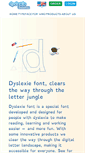 Mobile Screenshot of dyslexiefont.com